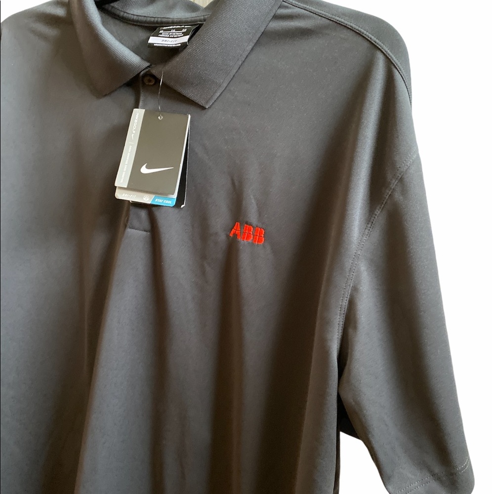Nike men’s golf dri-fit polo custom embroidered XL - Picture 4 of 6